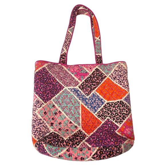Vera Bradley Handbags - Vera Bradley patchwork quilted bag tote purse handbag‎
